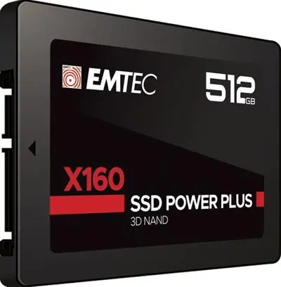 Ssd 25 512gb Emtec X160 3d Nand Sata3 Bulk 500gb